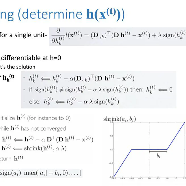 Optimizations in Sparse Coding